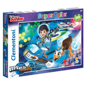 Clementoni Puzzle SuperColor Disney Miles from the Future 104 Teile, empfohlen ab 6 Jahren