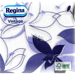 Regina Vintage Papierservietten 1lagig 33 x 33 cm 45 Stück Lila