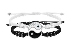 Yin Yang Armband Legierung Anhänger einstellbar 2 Stück