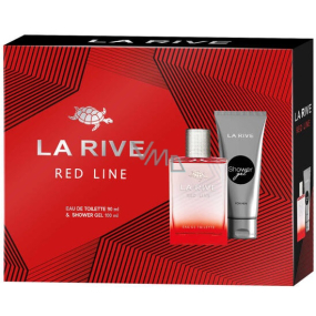 La Rive Red Line Eau de Toilette 90 ml + Duschgel 100 ml, Geschenkset für Männer