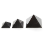 Shungit Pyramide mittlere Basis Durchmesser 5,5 cm, Stein des Lebens