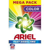 Ariel Waschmittel Color 80 Wäschen, 4,4 kg