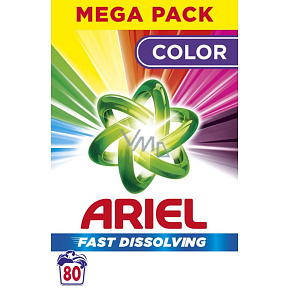 Ariel Waschmittel Color 80 Wäschen, 4,4 kg
