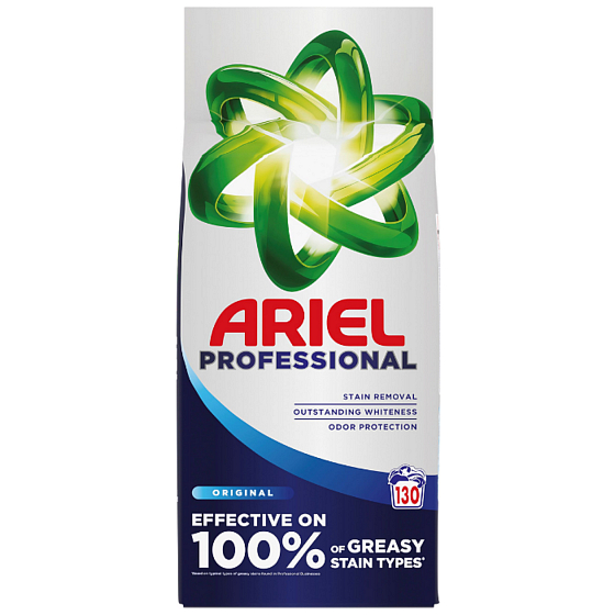 Ariel Professional Original prací prášek, 130 dávek, 7,15 l, balení určené pro profesionální použití