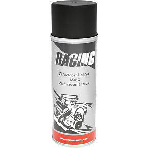 Auto-K Racing hitzebeständige Farbe 650 °C, schwarz, 400 ml