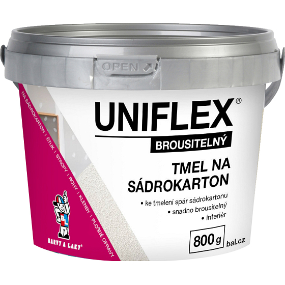 Uniflex Spachtelmasse für Gipskarton, 800 g