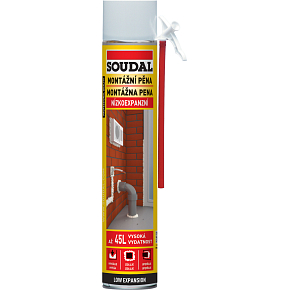 Soudal Montage-Schaum niedrigexpansiv, 750 ml