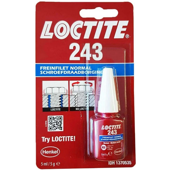 LOCTITE 243, Blau, Blisterkarte, 5ml