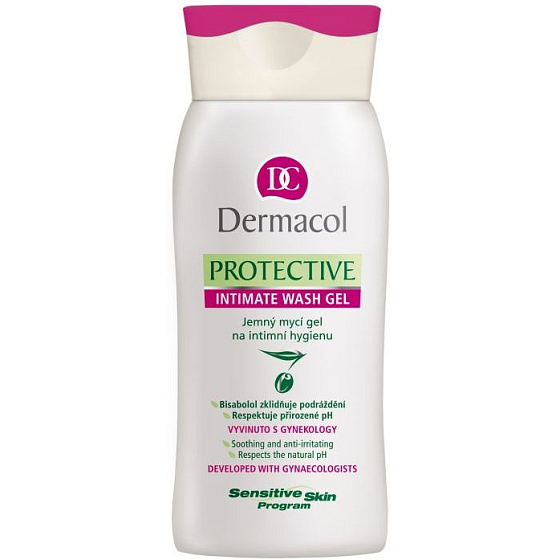Dermacol Sensitive Intimes sanftes Reinigungsgel für die Intimhygiene 200 ml