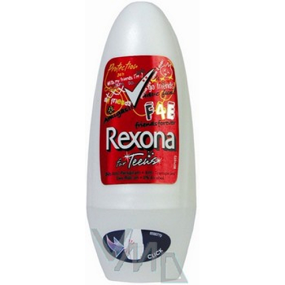 Rexona F4E für Teenager Ball Antitranspirant Deodorant Roll-On für Frauen 50 ml