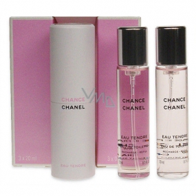 Chanel Chance Eau Tendre Eau de Toilette Set für Frauen 3 x 20 ml
