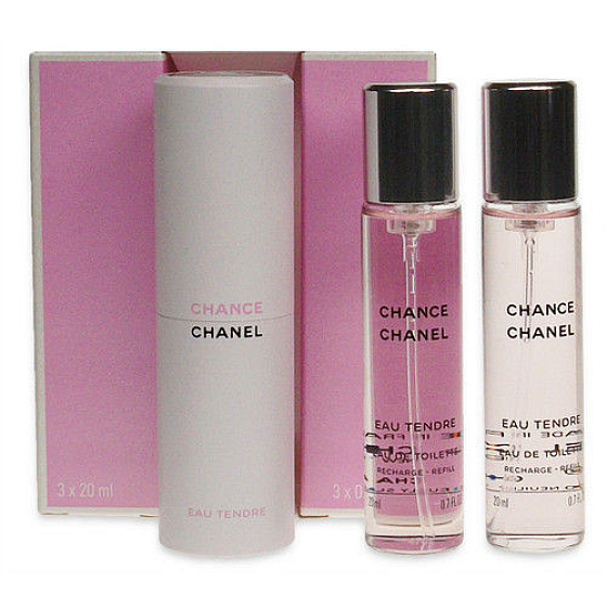 Chanel Chance Eau Tendre Duftwasser Set für Frauen 3 x 20 ml