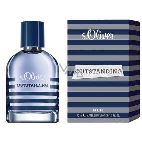 s.Oliver Outstanding for Men AS 50 ml Herren-Aftershave