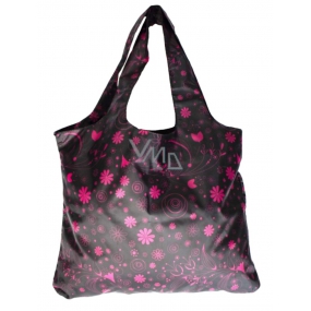 Albi Original Handtasche Tasche Rosa Blüten, kann bis zu 10 kg, 45 × 65 cm tragen