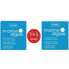 Ziaja Marine Algen Spa Algen Feuchtigkeitscreme 50 ml + Marine Algen Spa Seetang straffende Gesichtscreme 50 ml