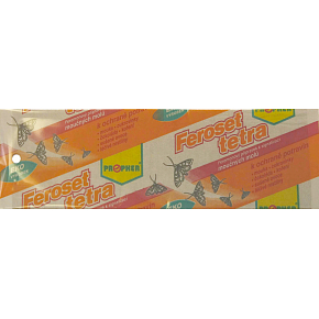 Feroset Tetra Klebefalle für Lebensmittelmotten, 20 x 6 cm Feroset Tetra Klebefalle für Lebensmittelmotten, 20 x 6 cm