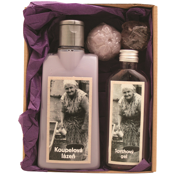 Bohemia Gifts Home Spa Schaum 200 ml + Duschgel 100 ml + 2 x Seife, Kosmetikset