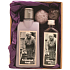 Bohemia Gifts Home Spa Schaum 200 ml + Duschgel 100 ml + 2 x Seife, Kosmetikset