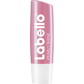 Labello Pearly Shine, Lippenbalsam mit Perlen- und Seidenextrakten, 4,8 g
