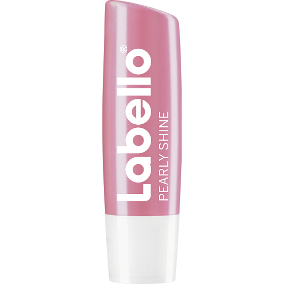 Labello Pearly Shine, Lippenbalsam mit Perlen- und Seidenextrakten, 4,8 g