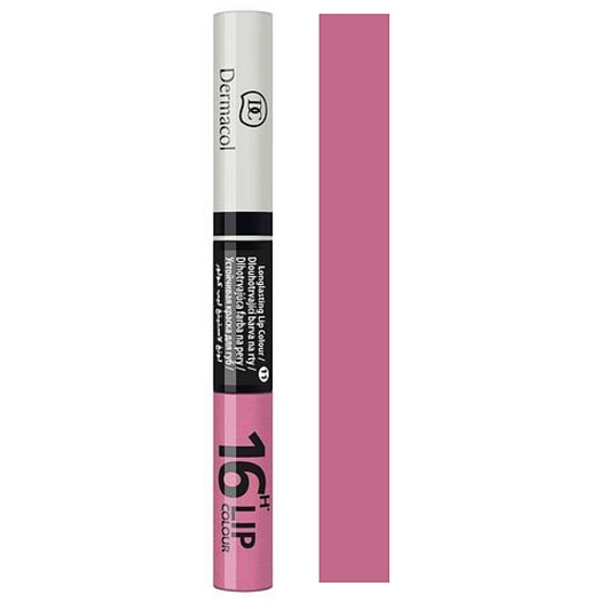 Dermacol 16H Lip Color lang anhaltende Lippenfarbe 11 3 ml und 4,1 ml