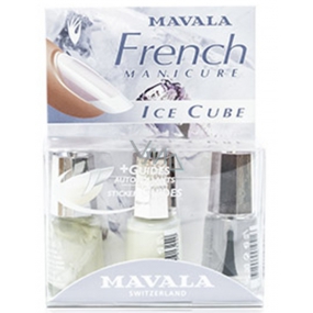 Mavala French Manicure Eiswürfel French Manicure Nagellack 3 x 5 ml