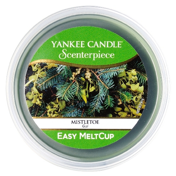 Yankee Candle Mistel Meltletoe - Mistel, Scenterpiece Duftwachs für elektrische Aromalampe 61 g