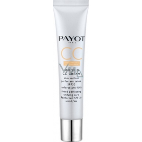 Payot Uni Skin CC Creme LSF30 vereinheitlichende straffende und perfektionierende Creme 40 ml