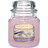 Yankee Candle Honey Lavender Gelato - Lavendeleis mit Honigduftkerze Classic Medium Glass 411 g