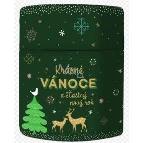 Albi Christmas schwarzer Tee lose in einer Tube - grüne Verpackung 50 g
