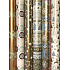 Zöwie Geschenkpapier 70 x 150 cm Weihnachtsgold Silberstreifen