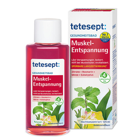Tetesept Muskelentspannung Badeöl Konzentrat 125 ml