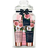 Baylis & Harding Frisches Rosenreinigungsgel 300 ml + Badecreme 100 ml + Körperlotion 100 ml + Waschlappen + Glas, Kosmetikset