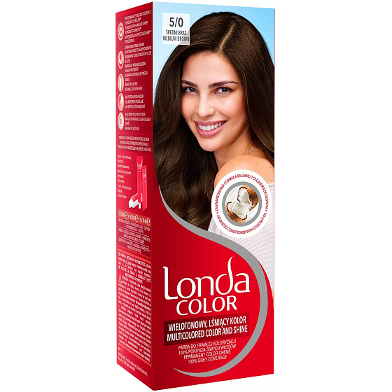 Londa Color Haarfarbe 5/0 Mittelbraun