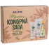 Alpa Hanf-Massage-Set Francovka Hanf-Cannabis-Alkohol-Kräuterlösung 60 ml + Hanf-Massage-Gel 100 ml + Hanf-Massage-Balsam 150 ml, Geschenkset