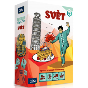 Albi Clever Cubes Weltwissen und Beobachtungsspiel, ab 8 Jahren