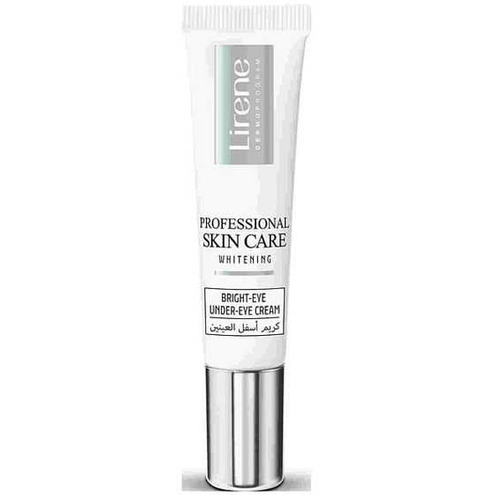 Lirene Professional Skin Care Whitening Restorative Eye and Lip Cream for Rejuvenation 15 ml