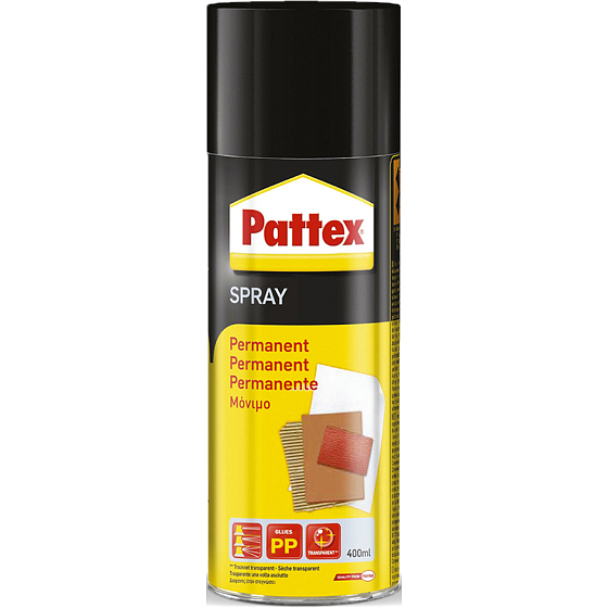 PATTEX Kleber Power Spray Permanent, 400 ml