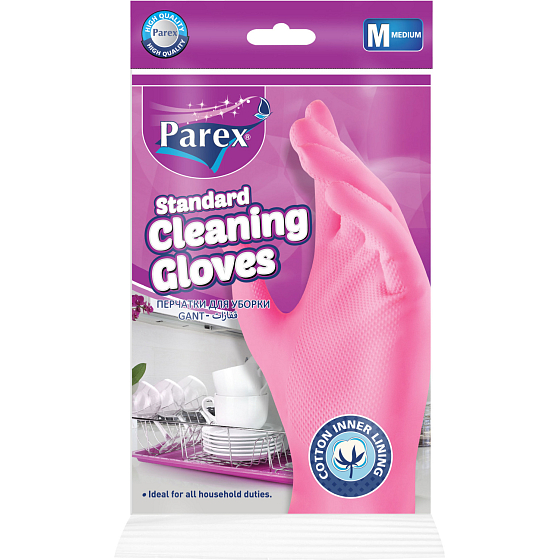 Parex Gummihandschuhe für die Reinigung, Größe M