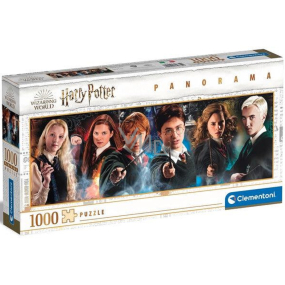 Clementoni Panoramapuzzle Harry Potter Schüler 1000 Teile, empfohlen ab 9 Jahren