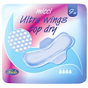 Micci Ultra Wings Top Dry Intimeinsätze mit Flügeln 9 Stück