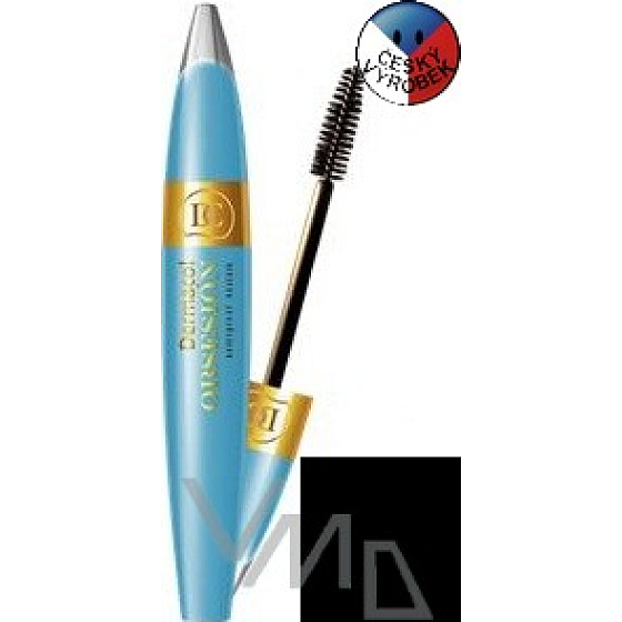 Dermacol Obsesión Volume & Length wasserdichter Mascara-Farbton schwarz 12 ml