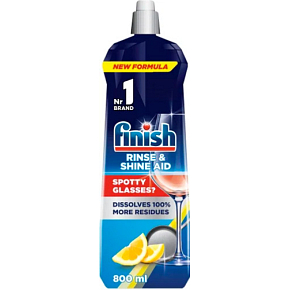 Finish Shine & Dry Lemon, Geschirrspülmittel, 800 ml