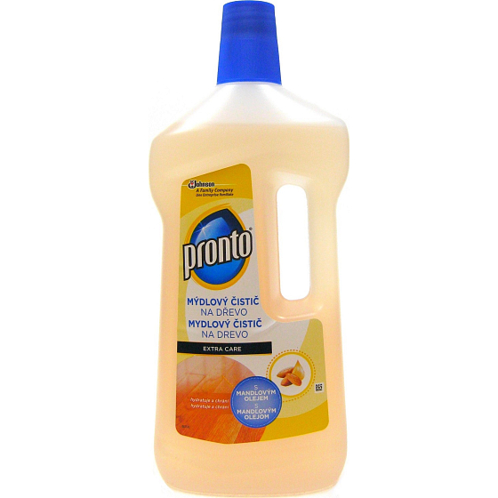 Pronto Extra Care Holzseifenreiniger mit Mandelöl 750 ml