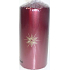Lima Stars Kerze roter Zylinder 60 x 120 mm 1 Stück