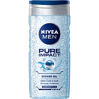Nivea Men Pure Impact Duschgel, 250 ml