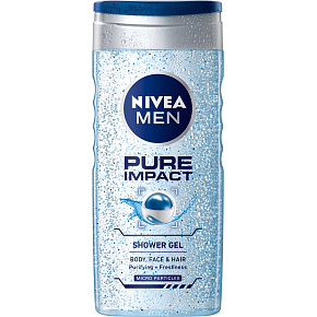 Nivea Men Pure Impact Duschgel, 250 ml