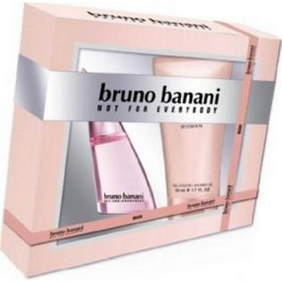 Bruno Banani Frau Eau de Toilette 20 ml + Duschgel 50 ml, Geschenkset