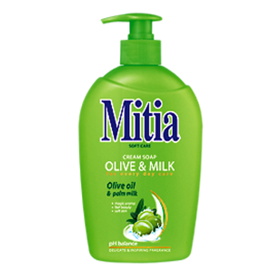 Mitia Olive & Milk Flüssigseifenspender 1 l