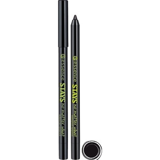 Essenz bleibt egal was Eyeliner 01 Midnight Black 1,5 g